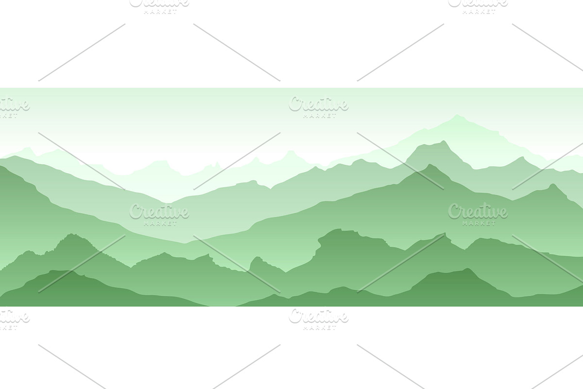 mountains illustration vector, a Texture Illustration by Rommeo79 (Photo 7 of 8)