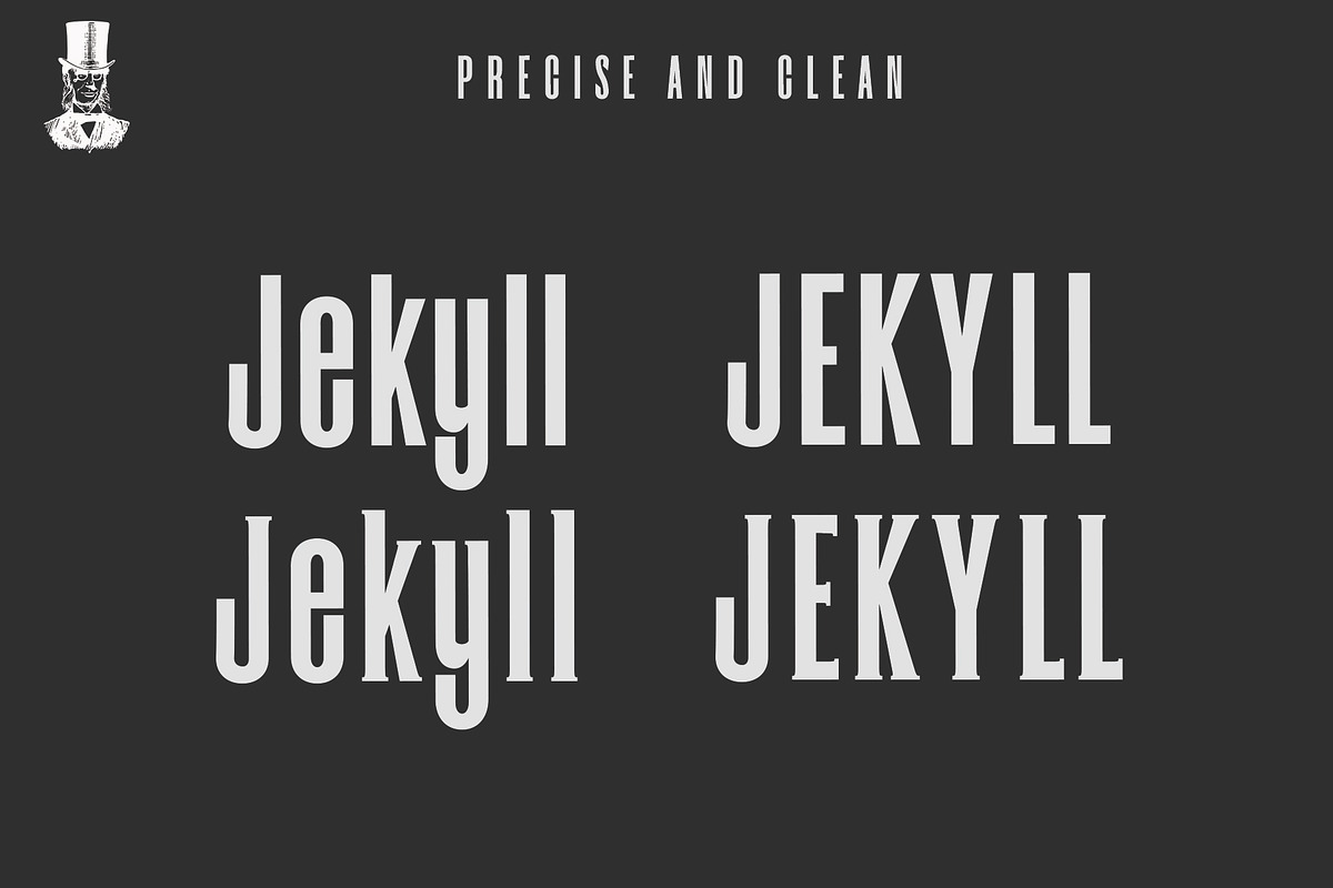 Dr.Jekyll & Mr.Hyde Typeface Duo preview 7