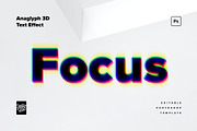 Anaglyph 3D Text Effect Mockup, a Layer Style Add-On by Creative Veila (Thumbnail 1 of 7)