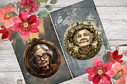 GRANDMA ANGELS AND FAIRIES CLIPART, a Person Illustration by Daring Digies (Thumbnail 6 of 8)