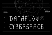VB Skyfulz - Futuristic Display Font, a Serif Font by VALIANTBROTHA (Thumbnail 9 of 11)