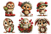 Whimsical Easter Birds Clipart, an Illustration by Daily.Designs (Thumbnail 6 of 8)