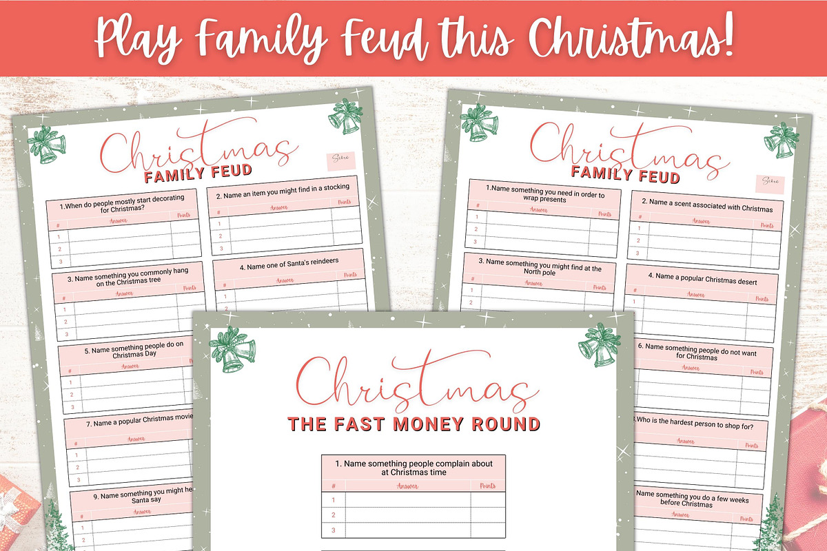 Christmas Games BUNDLE - 13 games!, a Templates & Theme by Templatables (Photo 6 of 11)