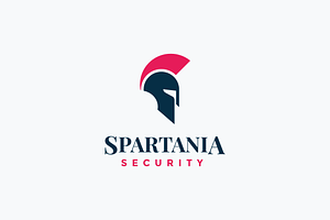Spartania Security logotype template