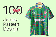 Bundles Sport Jersey Pattern Design, a Pattern Graphic by Evloxx Studio (Thumbnail 1 of 11)