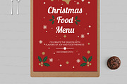 Christmas Food Menu, a Flyer Template by MightyDesign (Thumbnail 3 of 8)