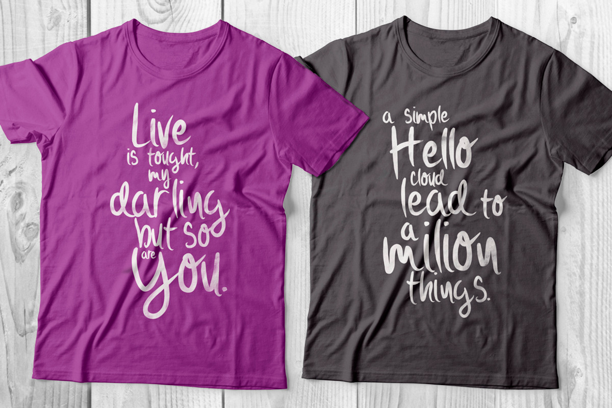 Witold Script Typeface preview 4