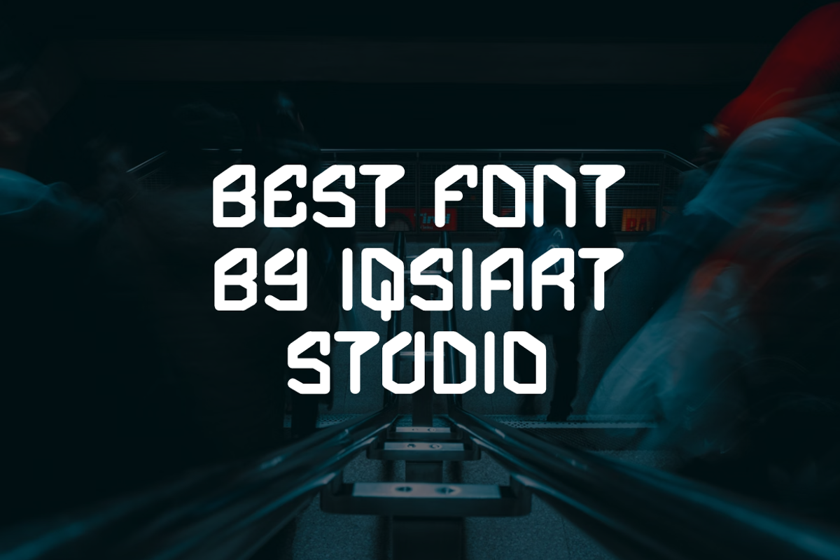 Celson Efont - Futuristic Font, a Sans Serif Font by Iqsiart Studio (Photo 5 of 6)