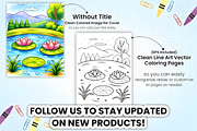 Mindful Nature Coloring Pages, a Decorative Illustration by Ink Gallery (Thumbnail 3 of 3)