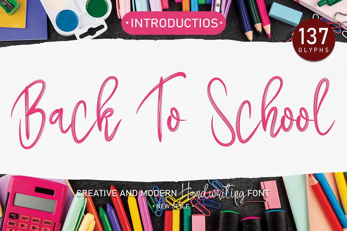 Brush Font Bundles Collections, a Script Font by Scratchones (Photo 10 of 11)