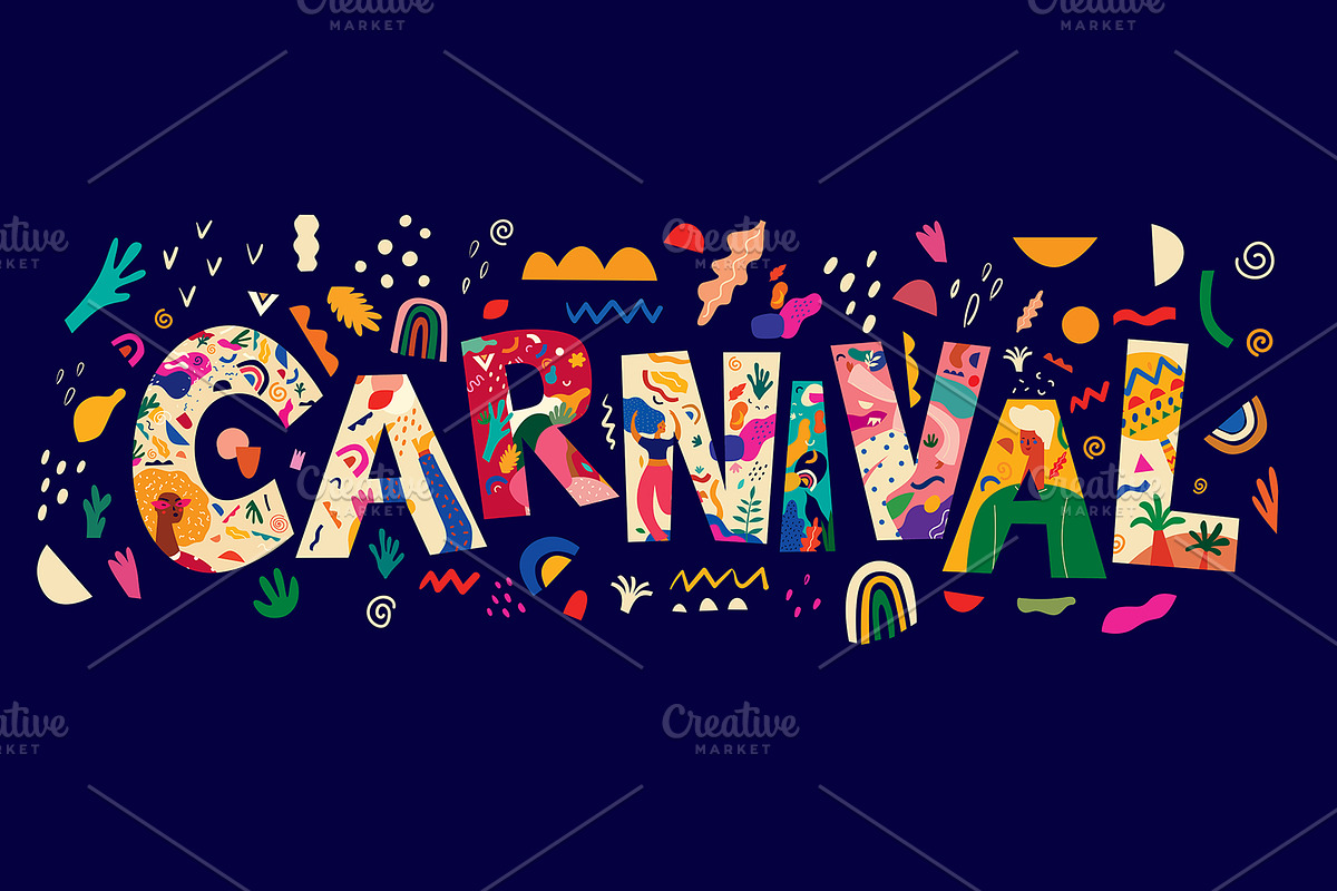 Carnival Holiday collection, a Decorative Illustration by MoleskoStudio (Photo 24 of 24)