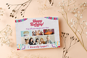 Birthday Photo Collage Templates, a Templates & Theme by TemplateCastleStore (Thumbnail 9 of 9)