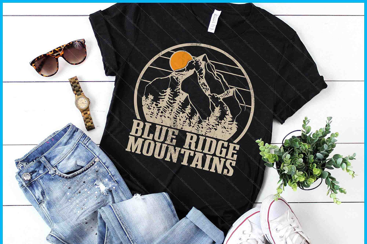 Blue Ridge Mountains USA Souvenir, a Graphic by Creativeusart (Photo 1 of 4)