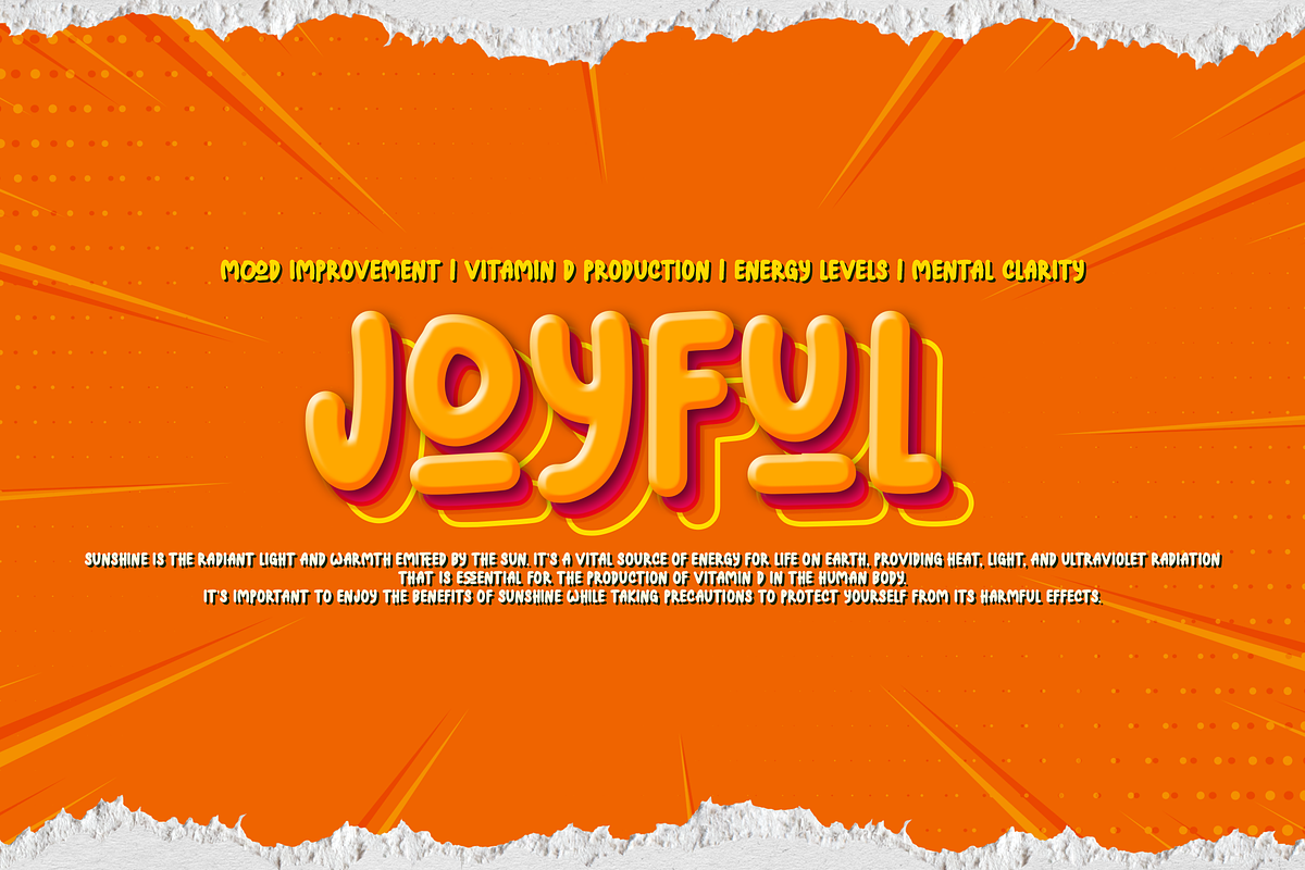 Jooly Jolt Playful Marker Display, a Handwritten Font by dansdesign (Photo 9 of 12)