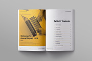 Annual Report Template, a Brochure Template by ElvinPrint (Thumbnail 2 of 8)