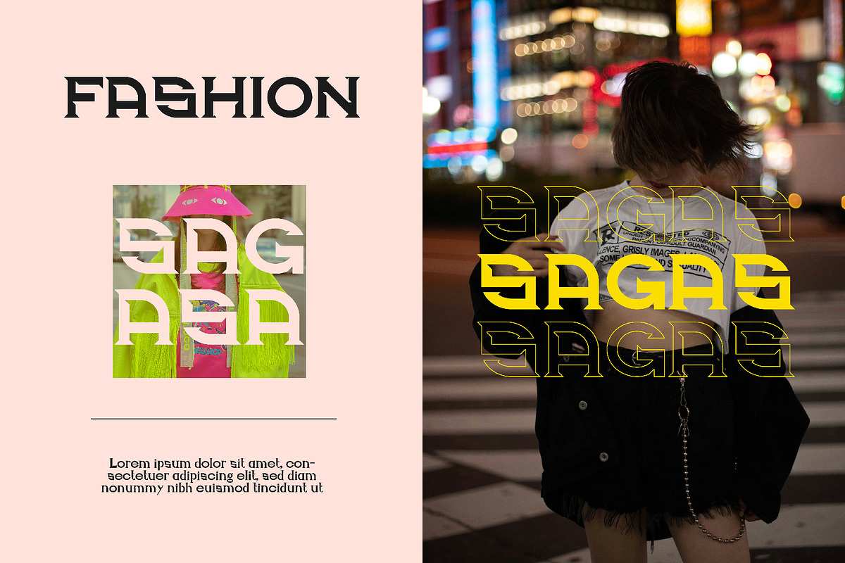 SAGAS - Serif Display Font, a Serif Font by Boril Std (Photo 8 of 14)