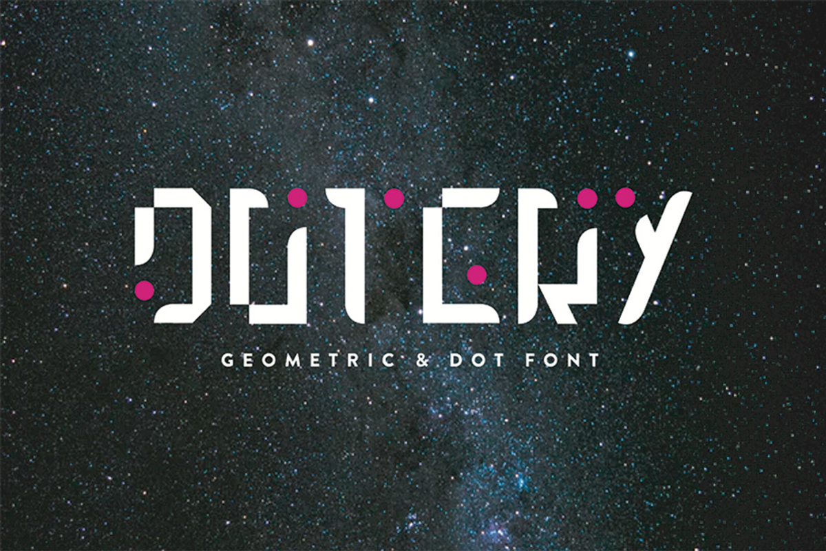 Dotery - Font Family