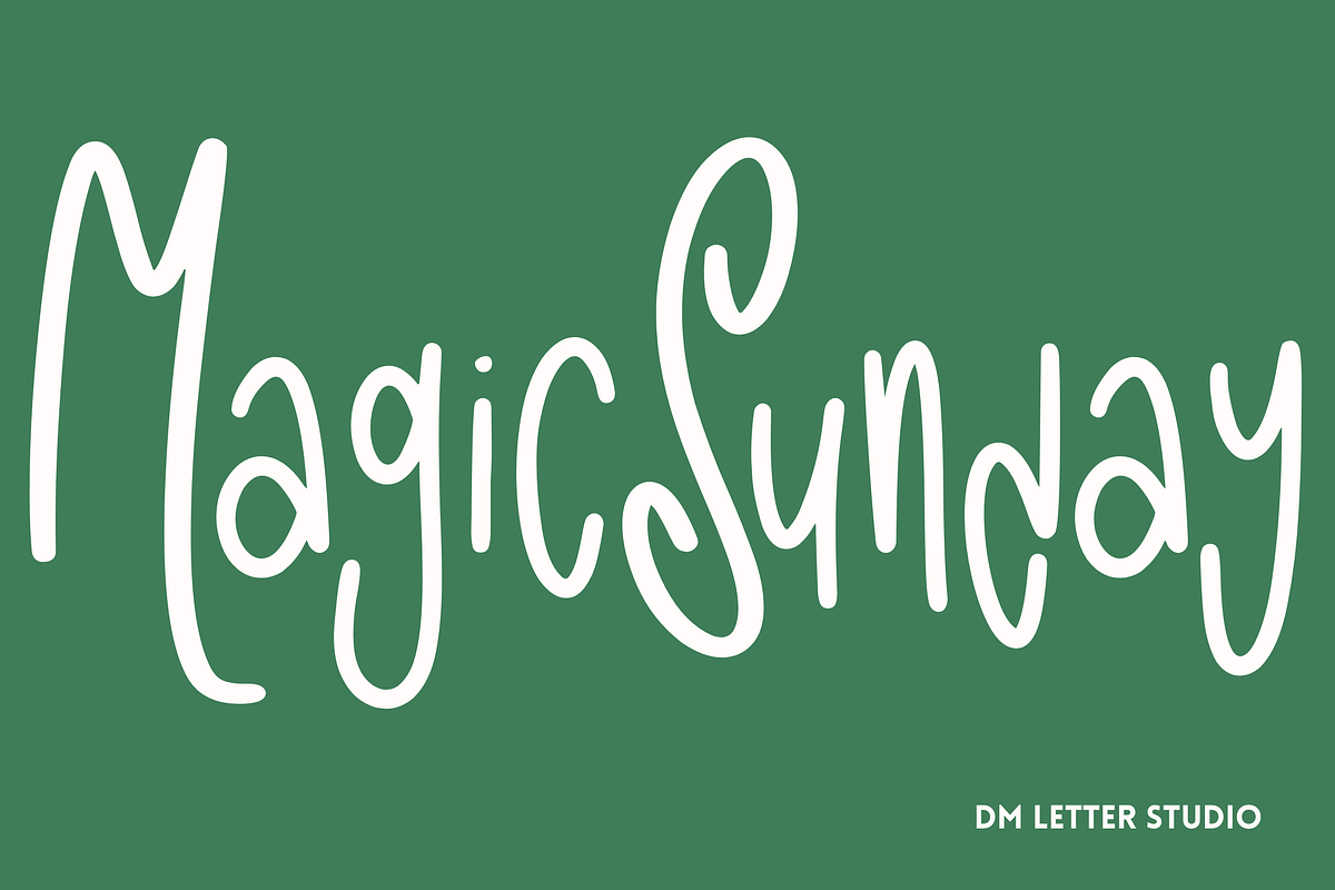 Glowy Mood – Modern Handwritten Font, a Handwritten Font by Dm Studio (Photo 3 of 10)