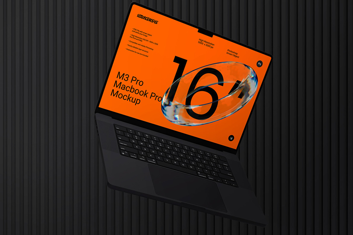 Macbook Pro Mockup, a Mockup by Ideal Eksis (Photo 4 of 5)