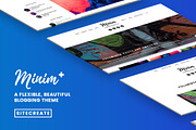 Minim+ - A Flexible & Beautiful Blog, a WordPress Template by SiteCreate (Thumbnail 2 of 2)