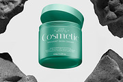 Cosmetic Cream Jar Mockup, a Packaging Mockup by Unerispace (Thumbnail 5 of 5)