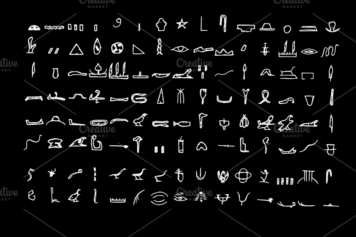 Egypt-Font preview 2