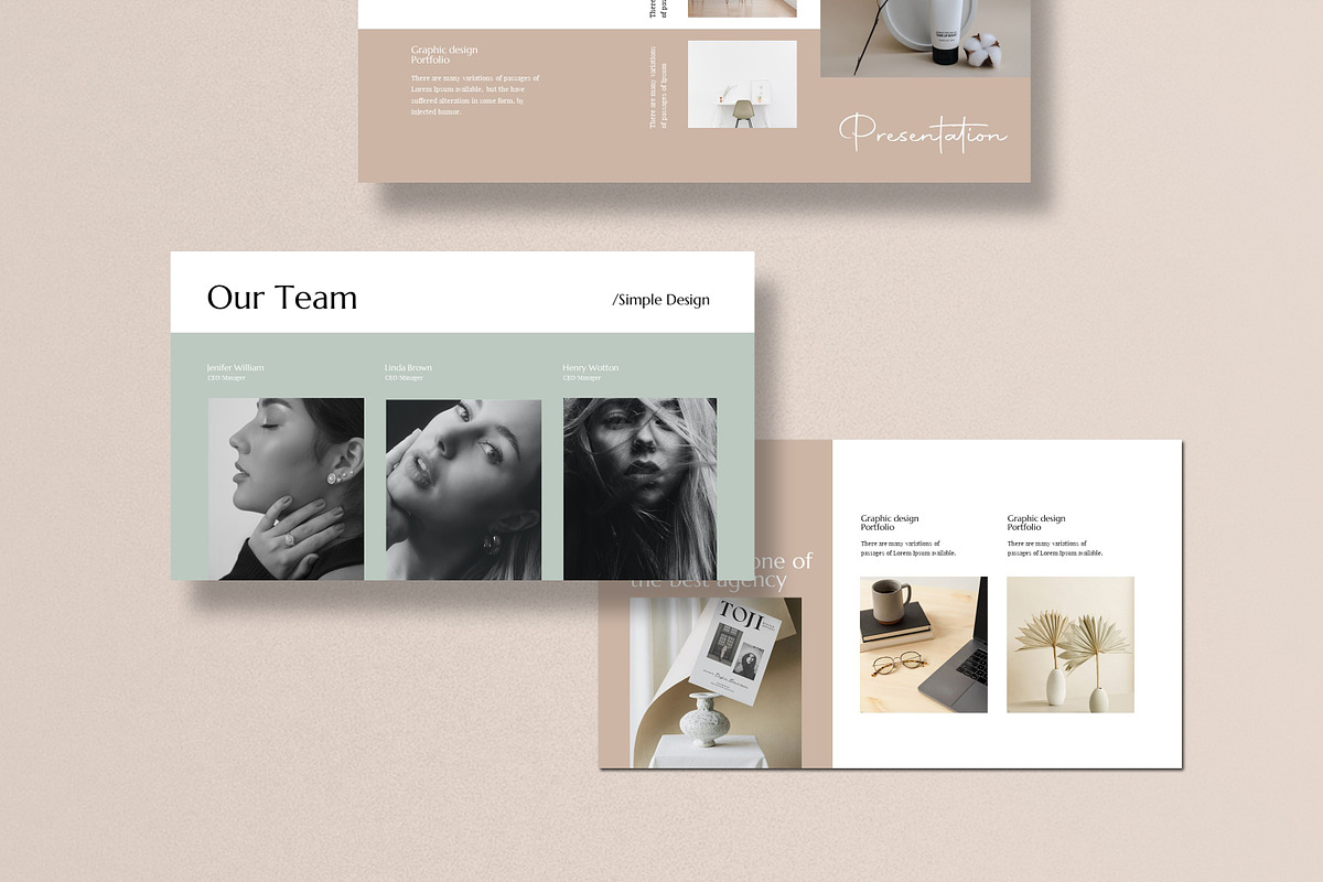 Portfolio Template preview 2