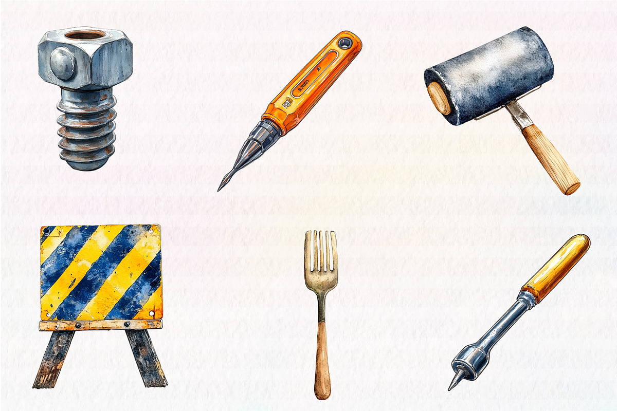 Watercolor Labor Day, an Illustration by CreationArt (Photo 2 of 4)