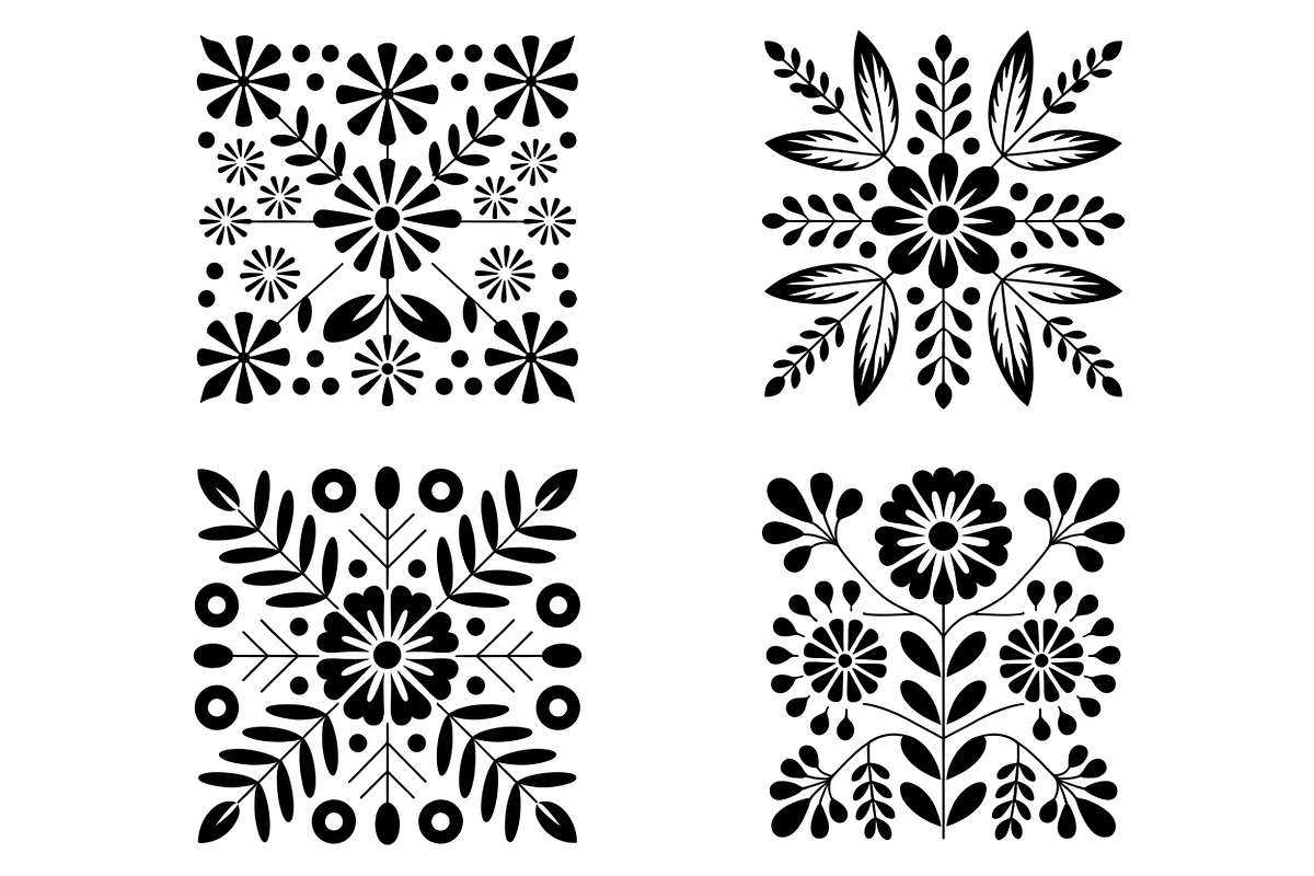 Creative geometric pattern design, an Illustration by Amazin_art (Photo 5 of 13)