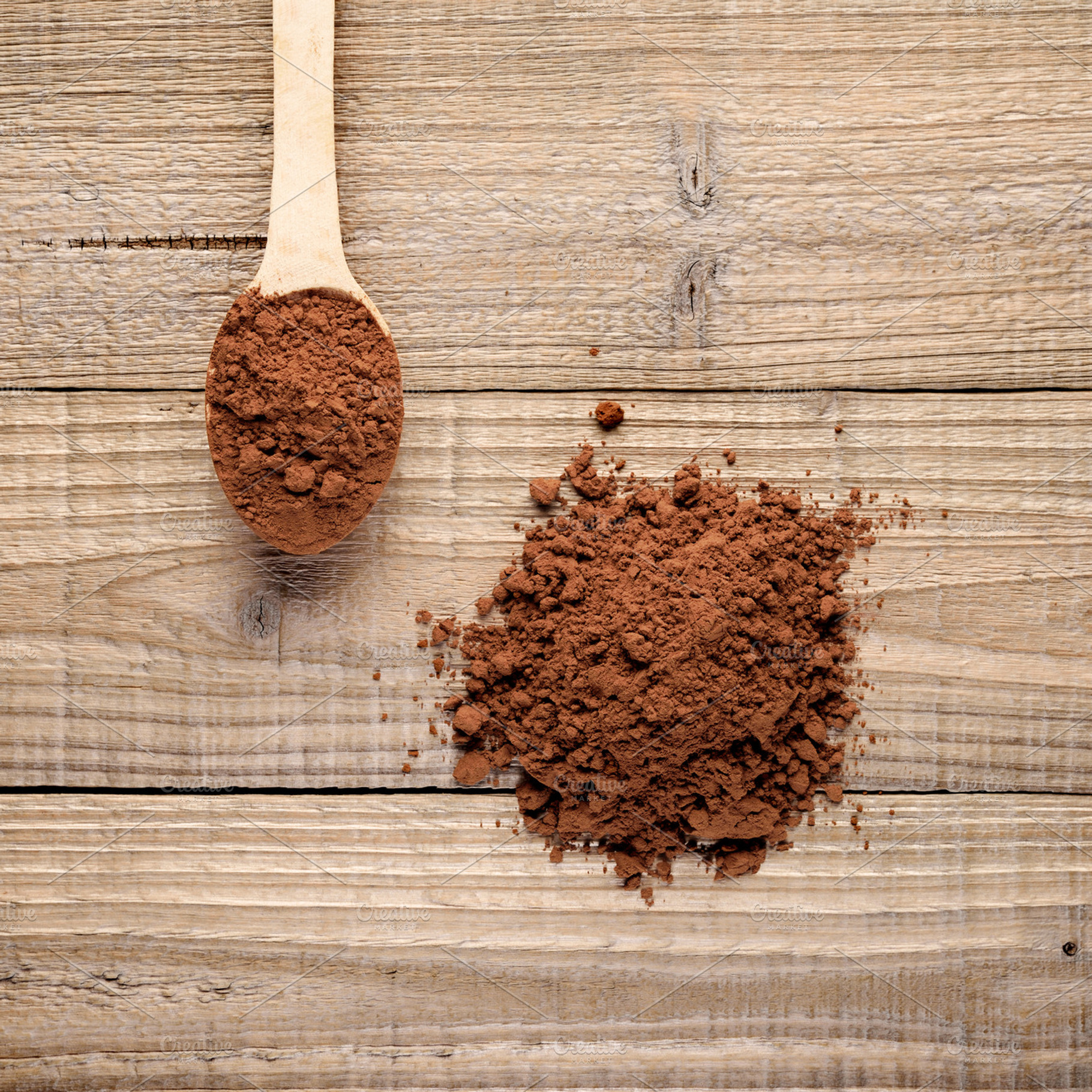 Pile Of Cocoa Powder