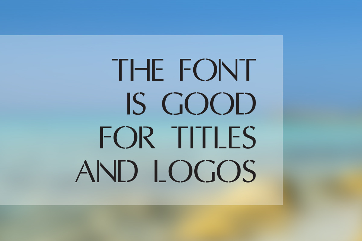 Portman Typeface preview 3