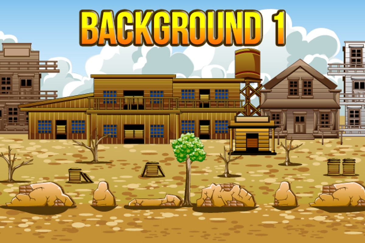 3 Set Game Background, an Illustration by erkoudesign (Photo 2 of 7)