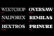 Kenza Font Family, a Serif Font by Alex_Camacho_Studio (Thumbnail 9 of 9)