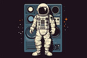 62 t-shirt designs. Big musical bund, an Animal Illustration by Fractal fonts & graphics (Thumbnail 57 of 63)