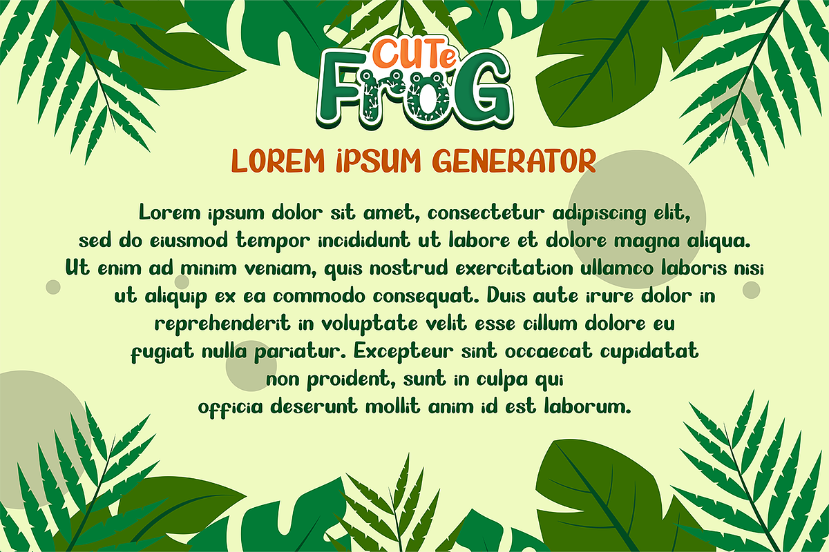 CUTE FROG preview 5