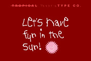 Sick Day - Kids Font, a Handwritten Font by Tropical Type (Thumbnail 5 of 10)