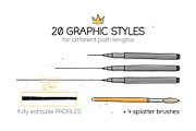 Hand Drawn Styles & Brushes, a Brush Add-On by Side Project (Thumbnail 2 of 6)