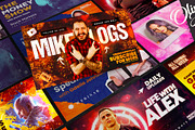 Epic Youtube Thumbnail Templates Set, a Social Media Template by PremadePixels.com (Thumbnail 2 of 2)