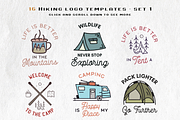Simple Camp Scenes Logo Creation Kit, a Branding & Logo Template by JeksonGraphics (Thumbnail 15 of 24)