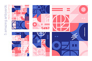 Fun Geometry pattern bundle., a Pattern Graphic by lisa_kalev (Thumbnail 7 of 22)