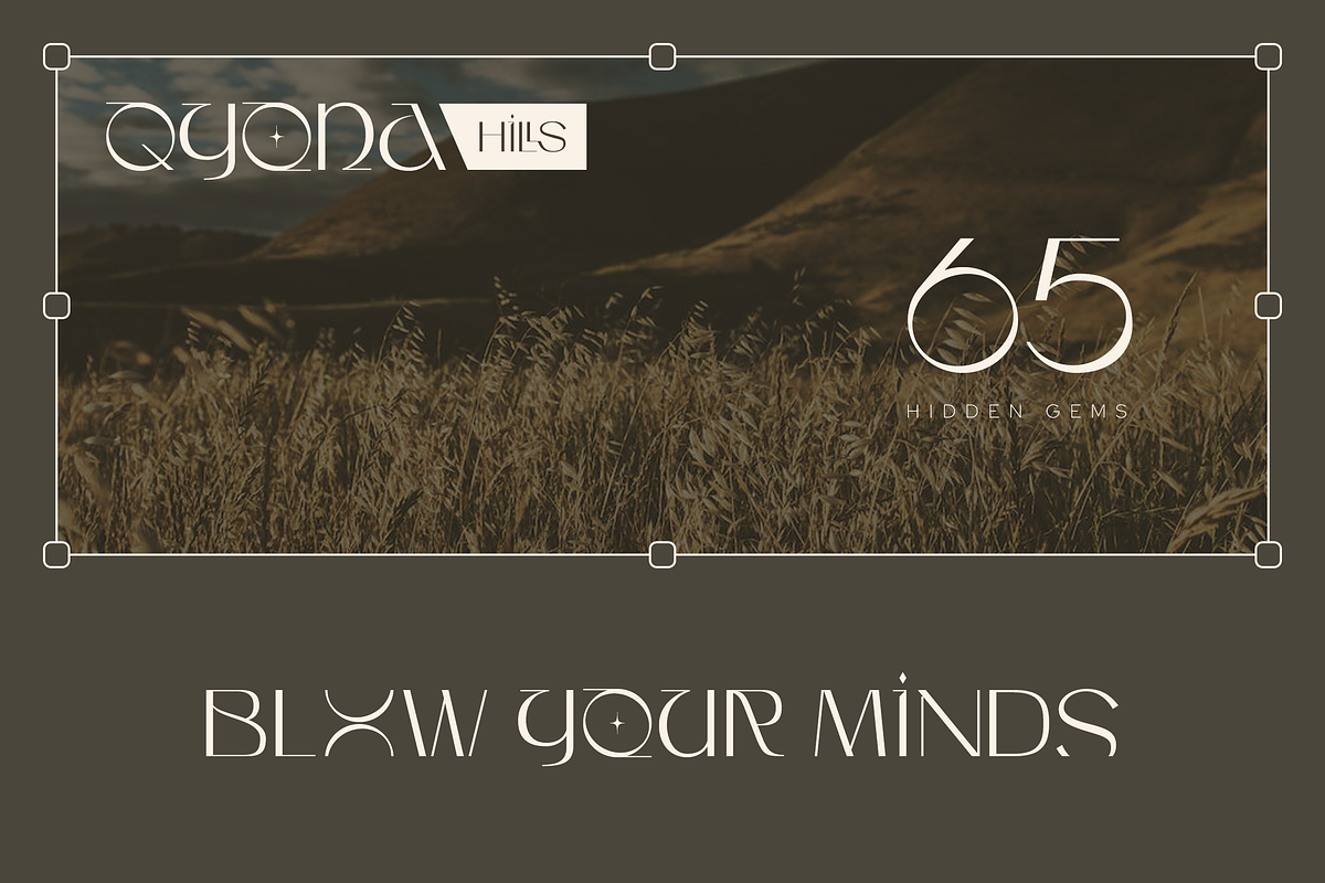 Counthills Contemporary Display Font, a Font by Namara Creative Studio (Photo 9 of 11)