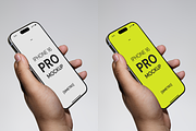 IPhone 16 Pro Max Mockup - VOL, an iPhone Mockup by Simetrica Labs (Thumbnail 3 of 4)