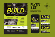 Gym Membership Promo Flyer, a Flyer Template by graphicook (Thumbnail 1 of 3)