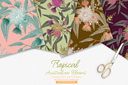 Tropical Australian Blooms, a Pattern Graphic by Sketchbook Designs (Thumbnail 5 of 9)