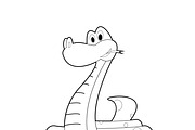 72x Animal Drawings for Coloring, an Animal Illustration by asantosg (Thumbnail 5 of 6)