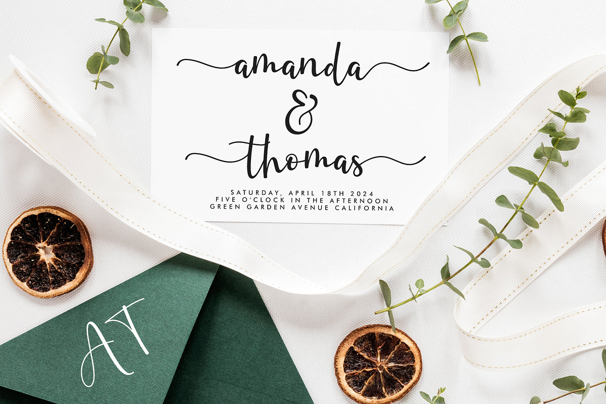 Montlake - Wedding Branding Font, a Script Font by Jimtype Studio (Photo 3 of 10)