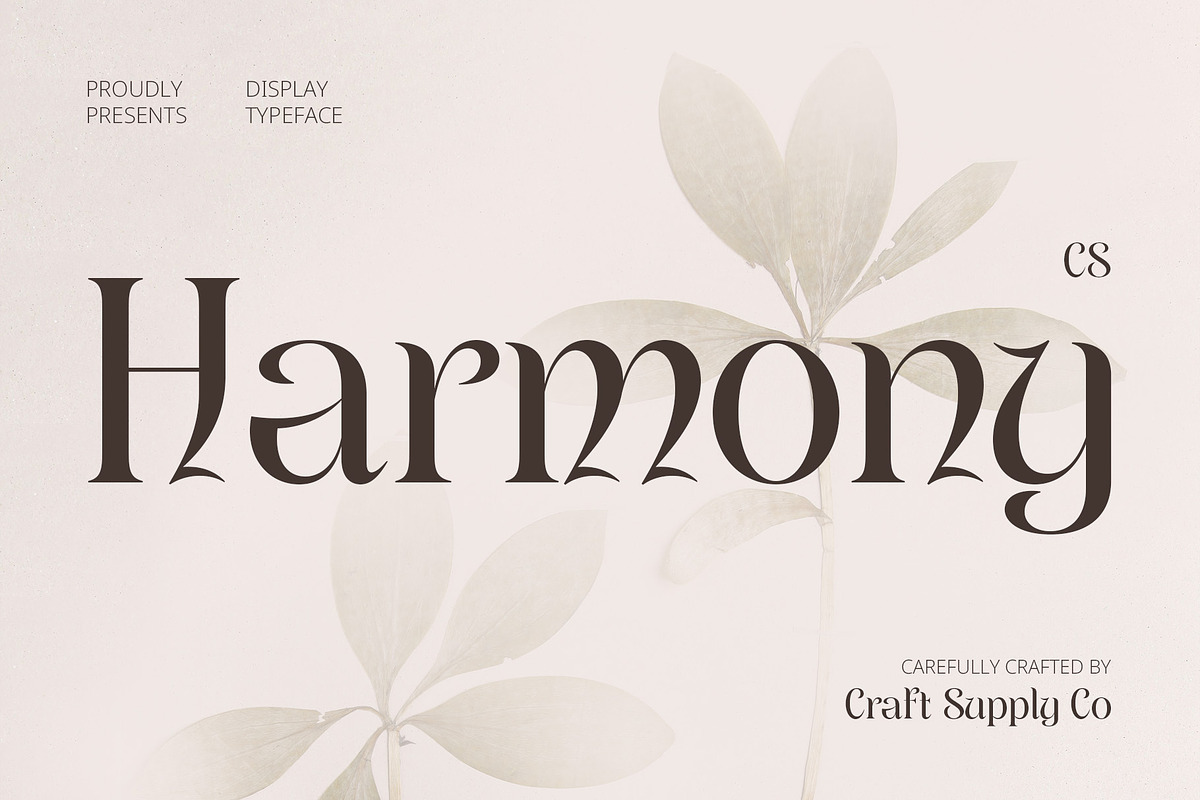 CS Harmony – Uncial Font, a Serif Font by Craft Supply Co. (Photo 1 of 8)