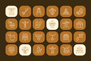 Culture Icon Art Set, an Outline Icon by Prosymbols (Thumbnail 6 of 7)