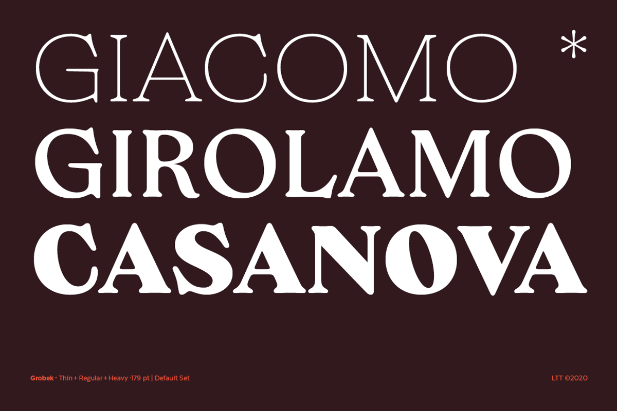 Grobek, a Serif Font by Latinotype (Photo 3 of 15)