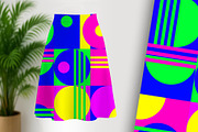 Geometric in Bold Color, a Pattern Graphic by Sharon Schwalbe (Thumbnail 4 of 6)